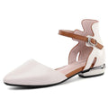 Elegant Roman Fish-Mouth Sandals