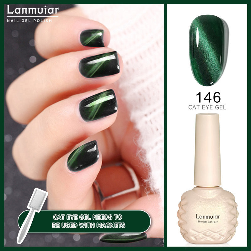 Vibrant Metallic Cat Eye Nail Enamel