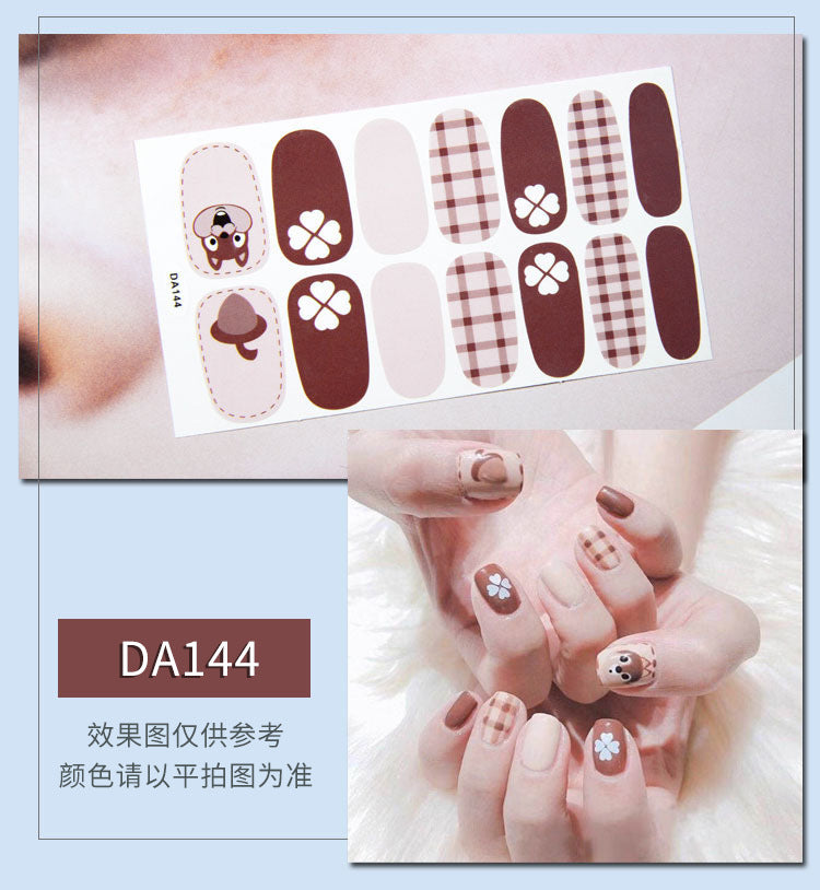 Elegant Leopard Nail Wraps