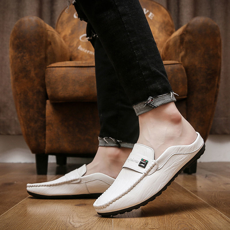 Elegant Men's Slip-On Leather Loafers