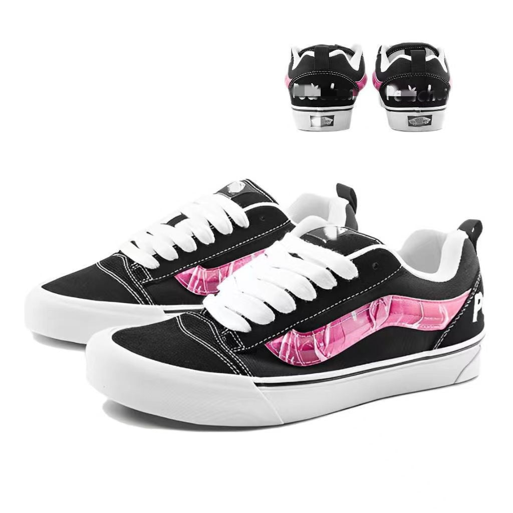 2023 New VANS Plus Size Embroidered Canvas Sneakers