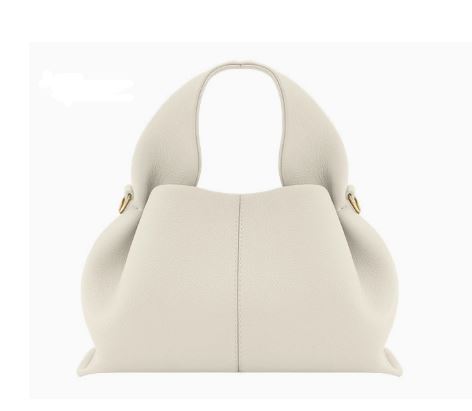 Polene Elegance Leather Shoulder Bag
