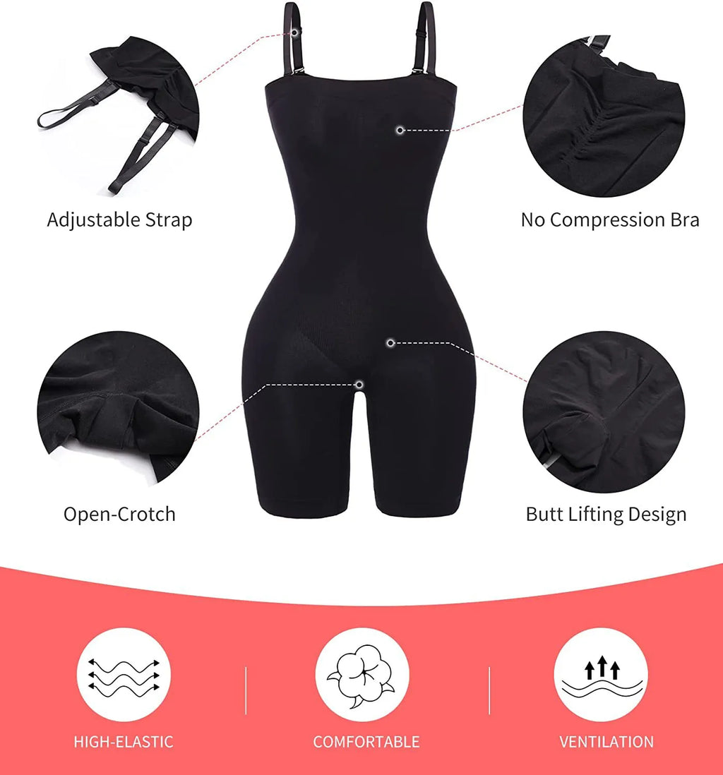 Women's Push Up Shapewear Bodysuit