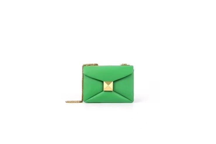 Candy-colored Leather Women's Totes Bag