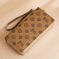 Fashionable Women's Long Wallet with Double Zipper (2023)
