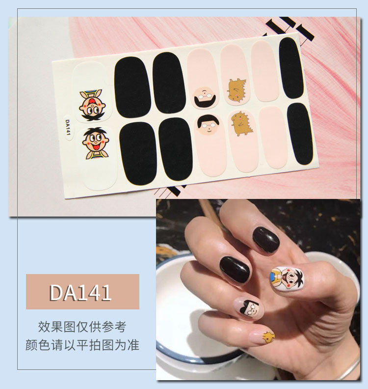 Elegant Leopard Nail Wraps