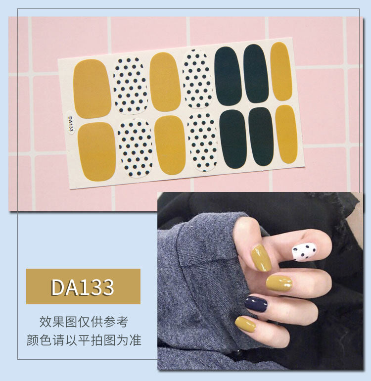 Elegant Leopard Nail Wraps