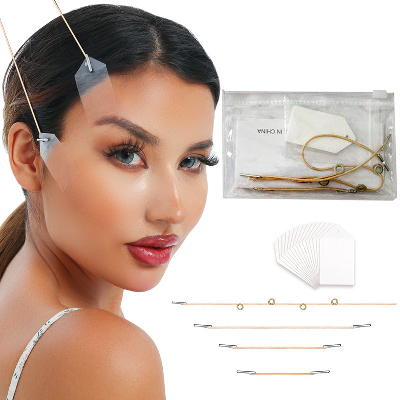 Elegant Facial Sculpting Stickers