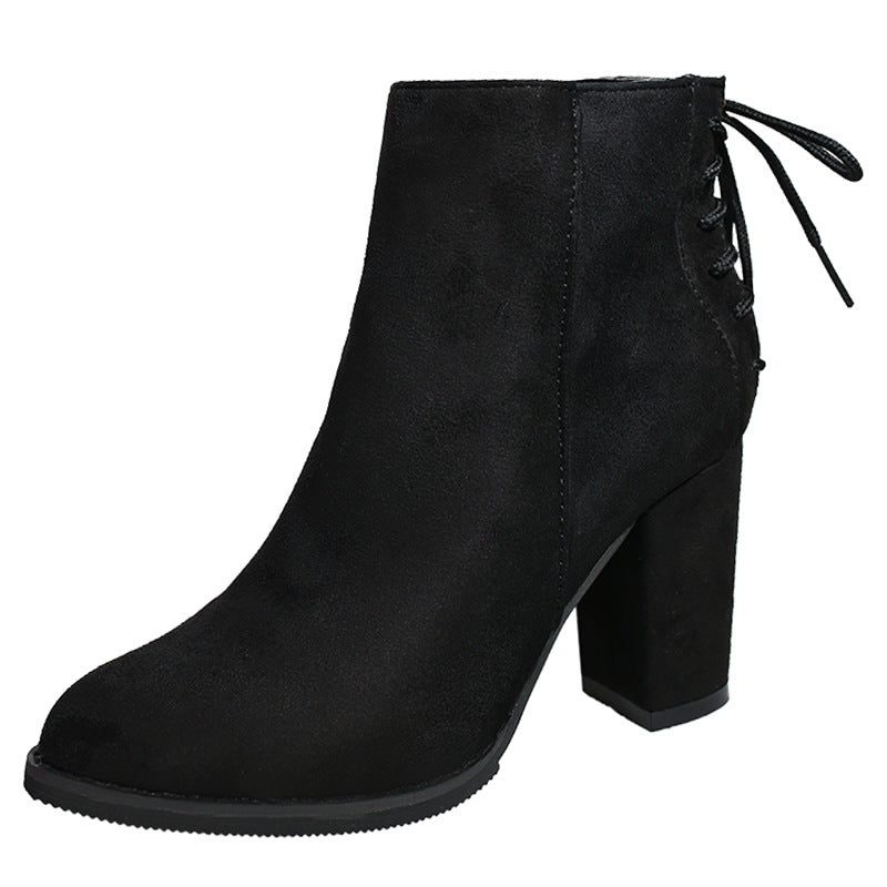 Stylish High Heel Ankle Boots for Women (Fall/Winter)