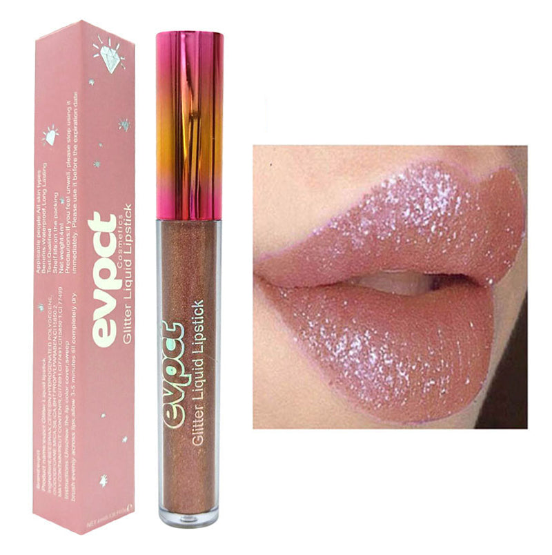Elegant 15-Shade Glitter Lipstick Ensemble