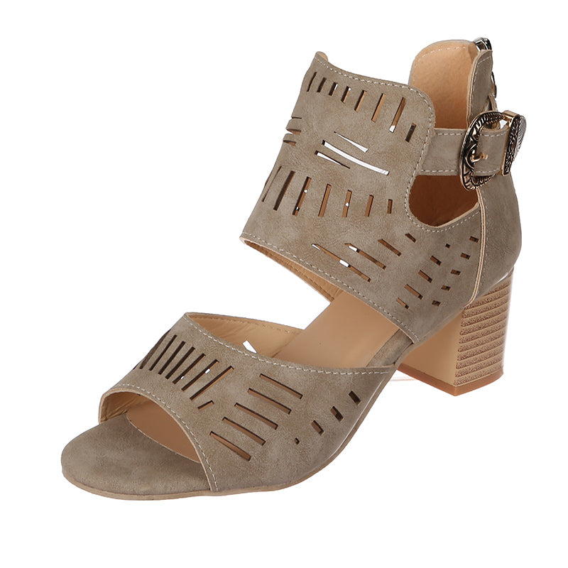 Elegant Outdoor Roman Heels