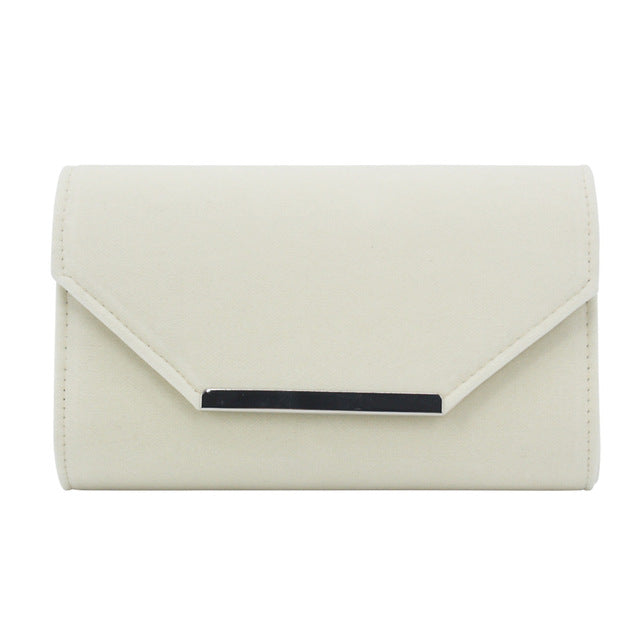 Elegant Flannelette Envelope Clutch Bag for Women