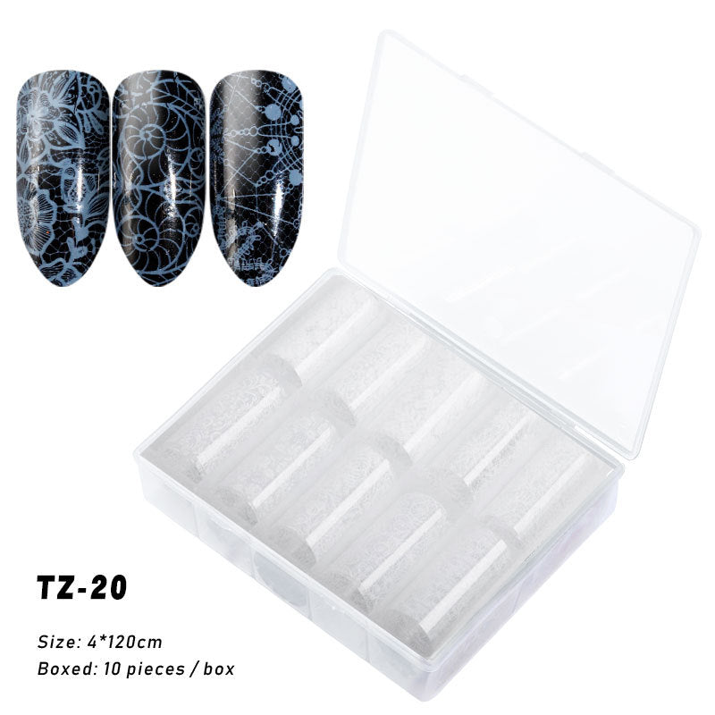 2020 New Nail Art Transfer Stickers - Starry Laser