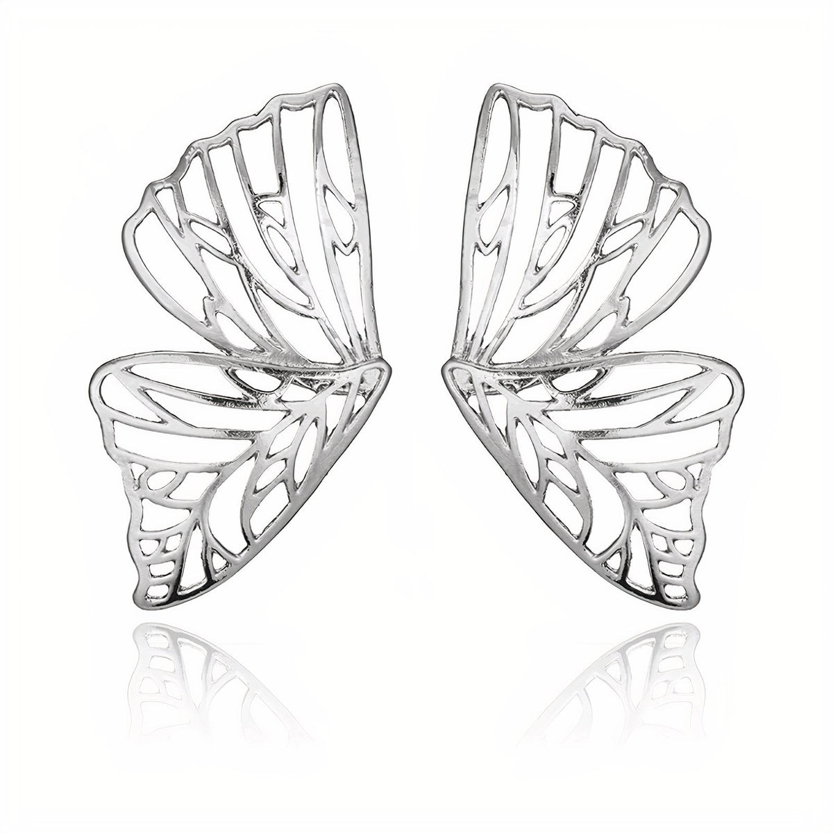 Butterfly -Silver Earrings