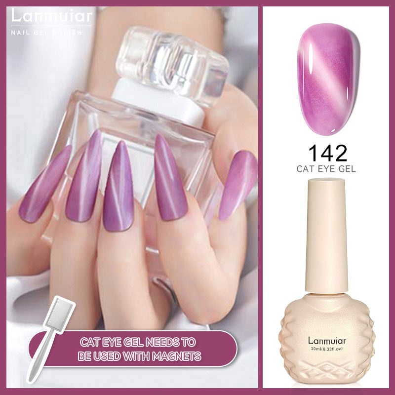 Vibrant Metallic Cat Eye Nail Enamel