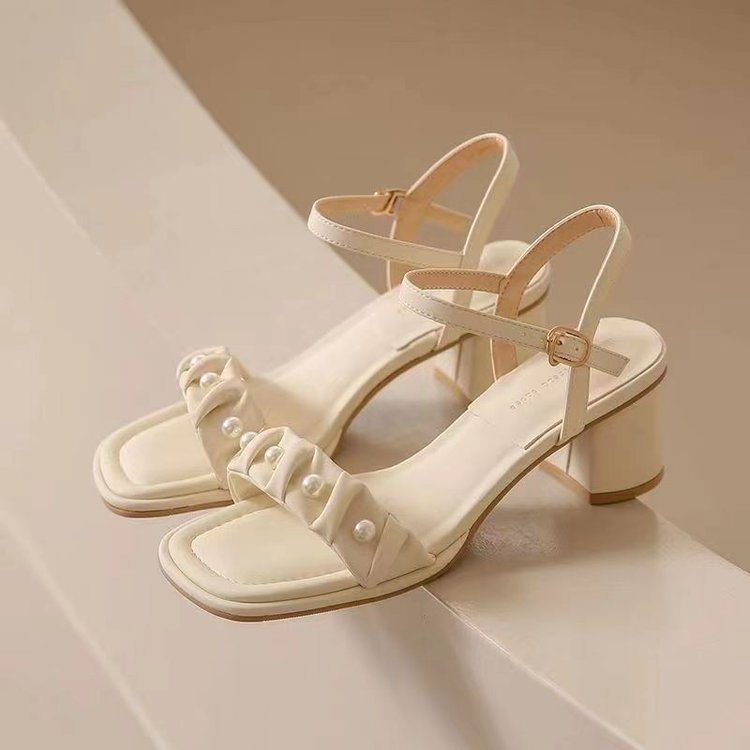 Fashionable Women's Open-Toe Heeled Sandals 2023