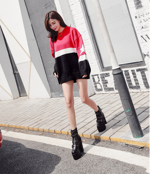 Elegant Studded High Heel Boots