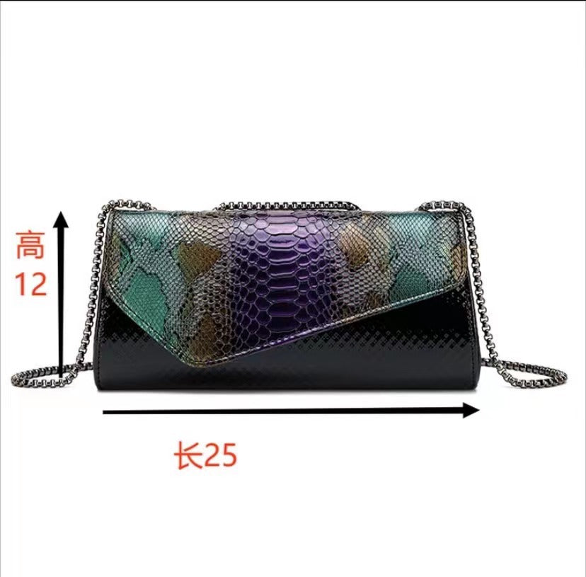 Elegant PU Chain Shoulder Bag
