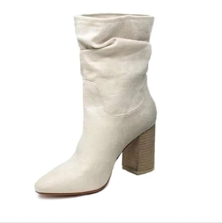 Elegant Plus Size Martin Heels