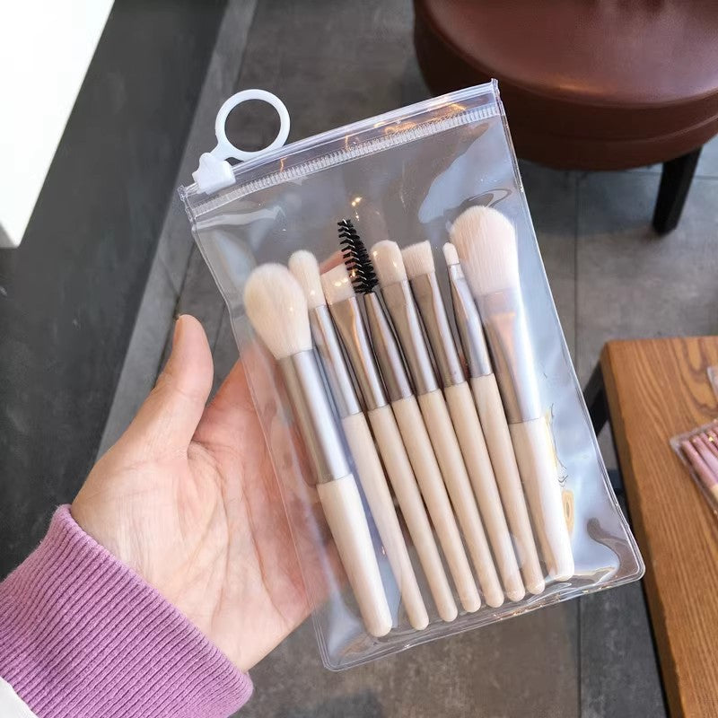 Essential 8-Piece Cosmetic Brush Kit