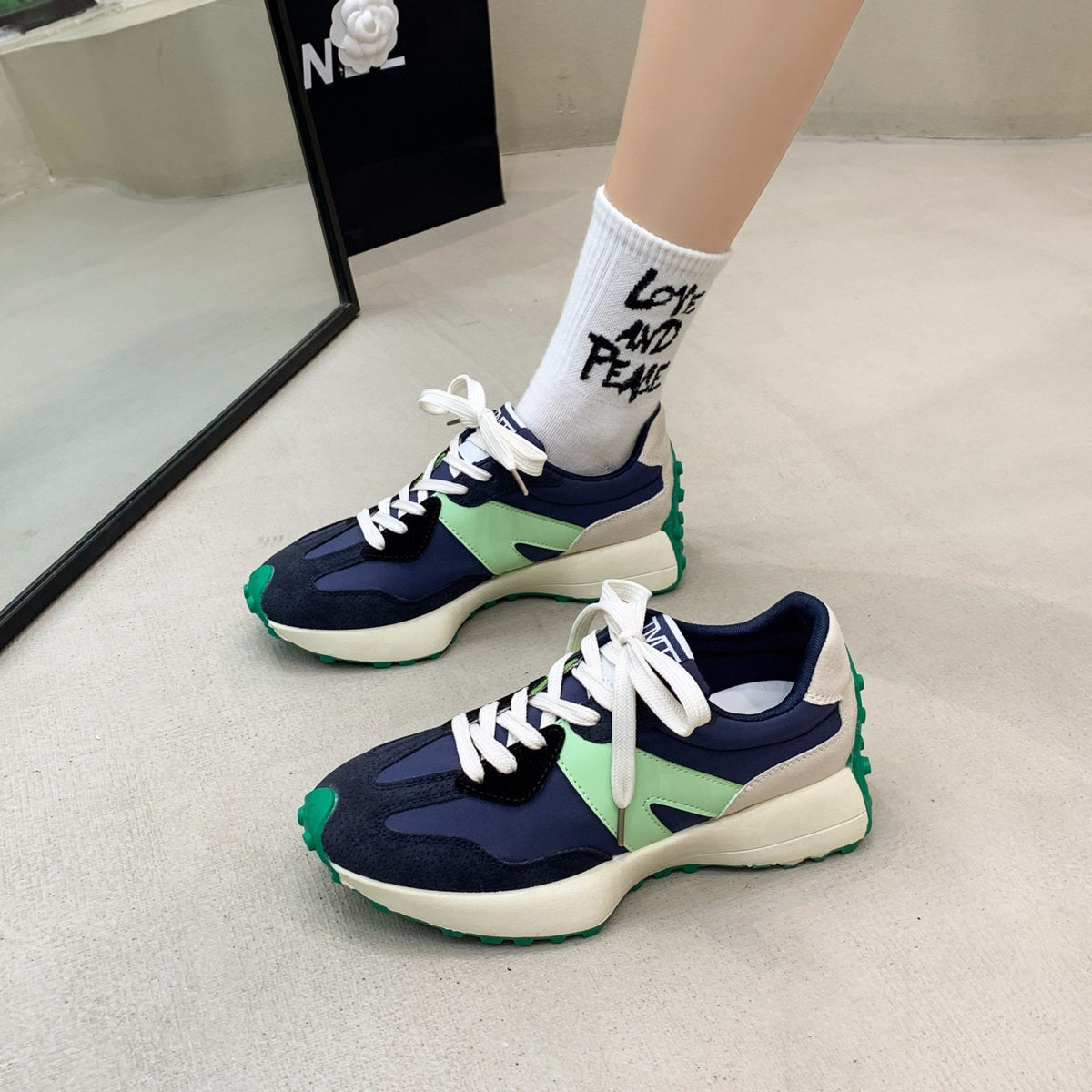 Elegant Women's Athletic Platforms