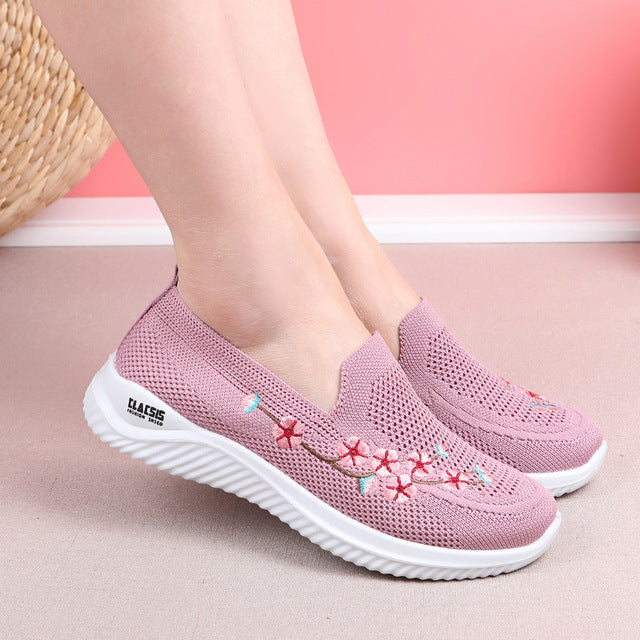 Elegant Women's Breathable Slip-Ons