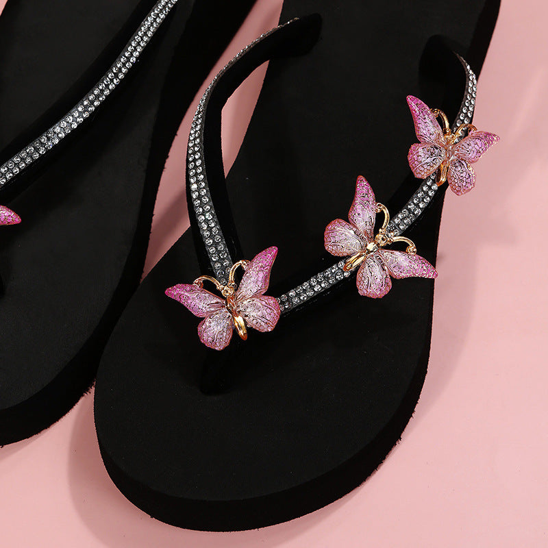 Elegant Summer Butterfly Sandals