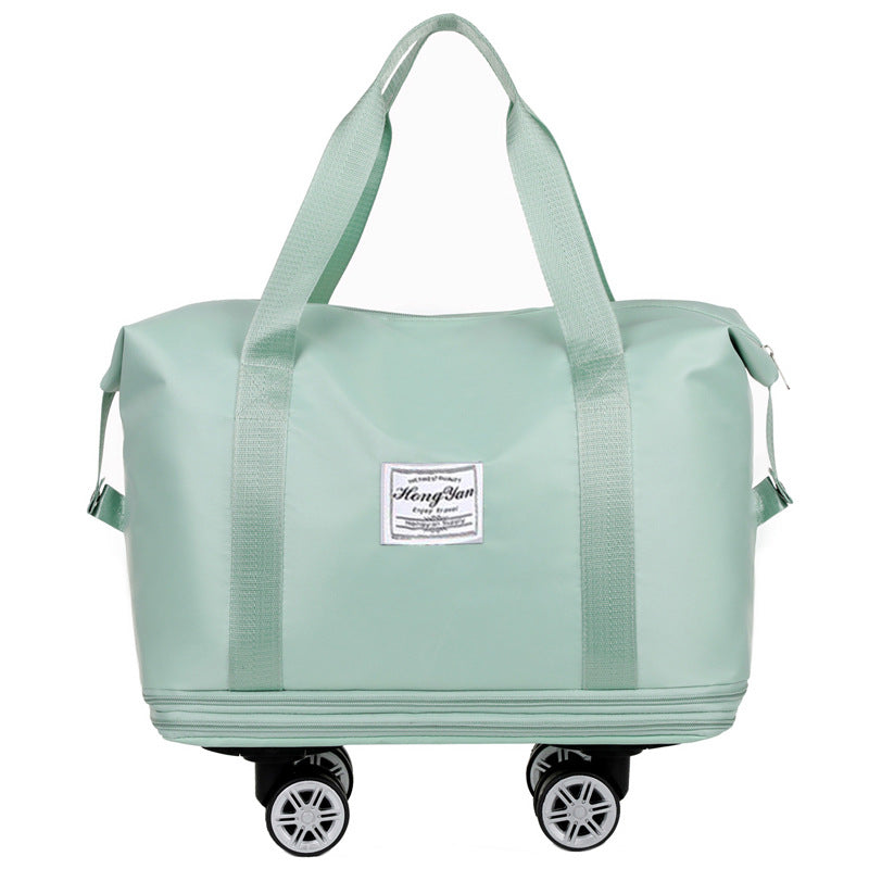 Expandable Wheeled Travel Bag for Gym and College Use