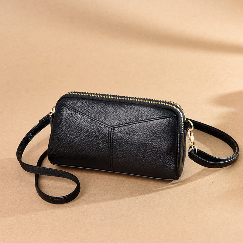 2024 New Women's Genuine Leather Shoulder Bag
