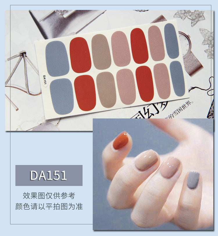 Elegant Leopard Nail Wraps