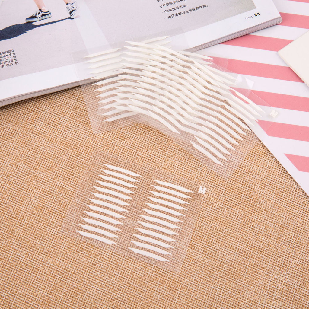 Invisible Double Eyelid Tape with Lace Design