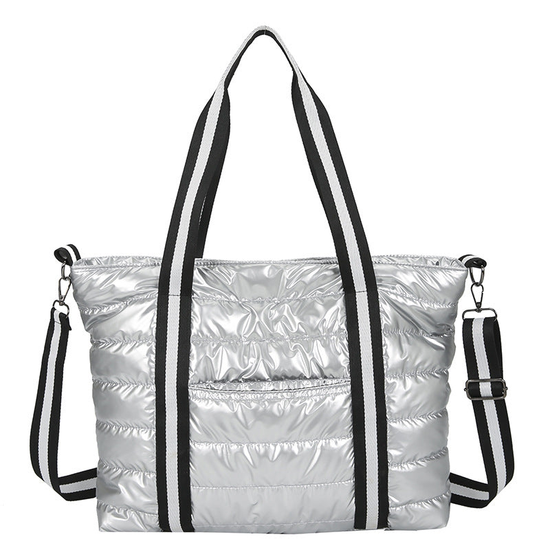 2023 Women's Cotton Shoulder Bag - Large Capacity
