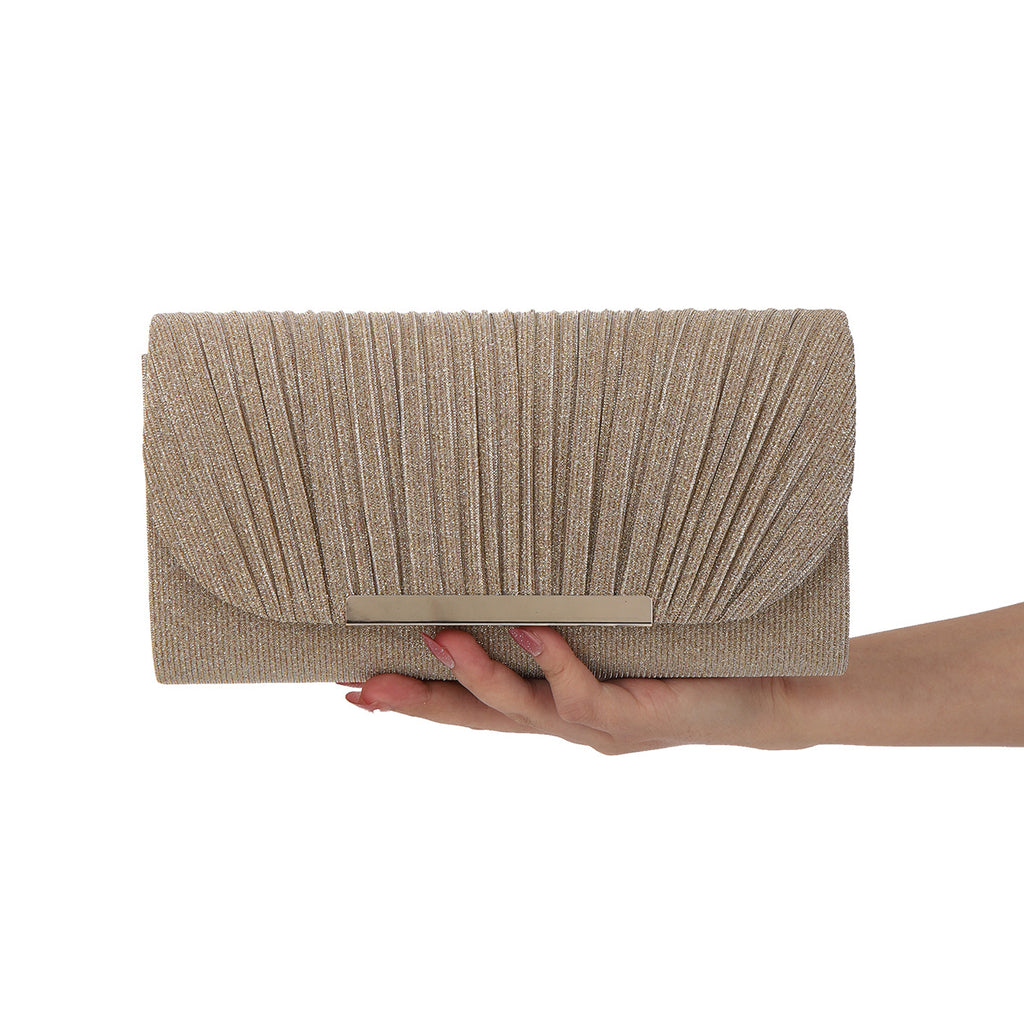 Elegant Pleated Evening Bag