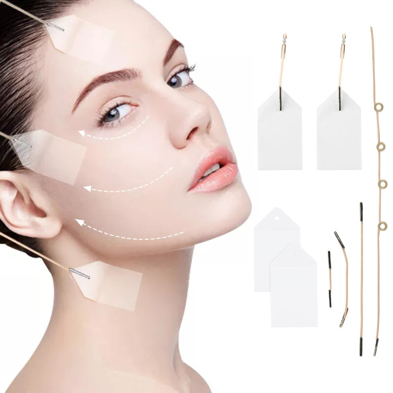 Elegant Facial Sculpting Stickers
