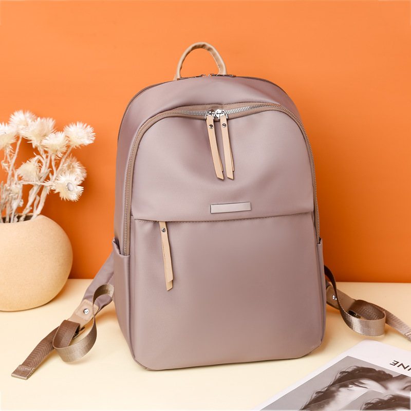 Chic 14-Inch Oxford Laptop Backpack