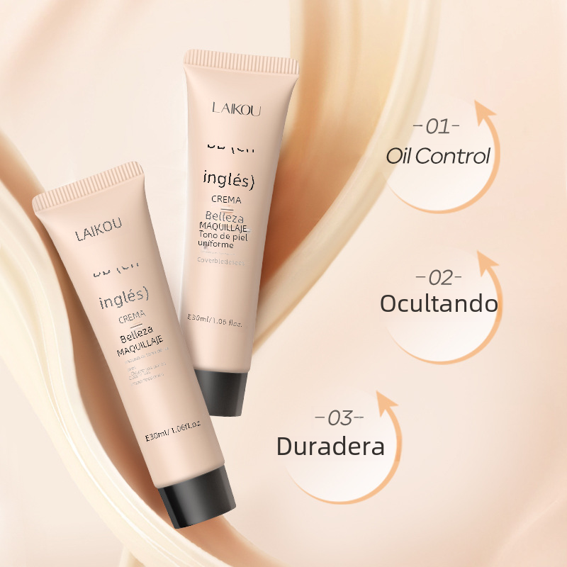 LAIKOU 9-Color BB Cream 30g for Hydration and Coverage