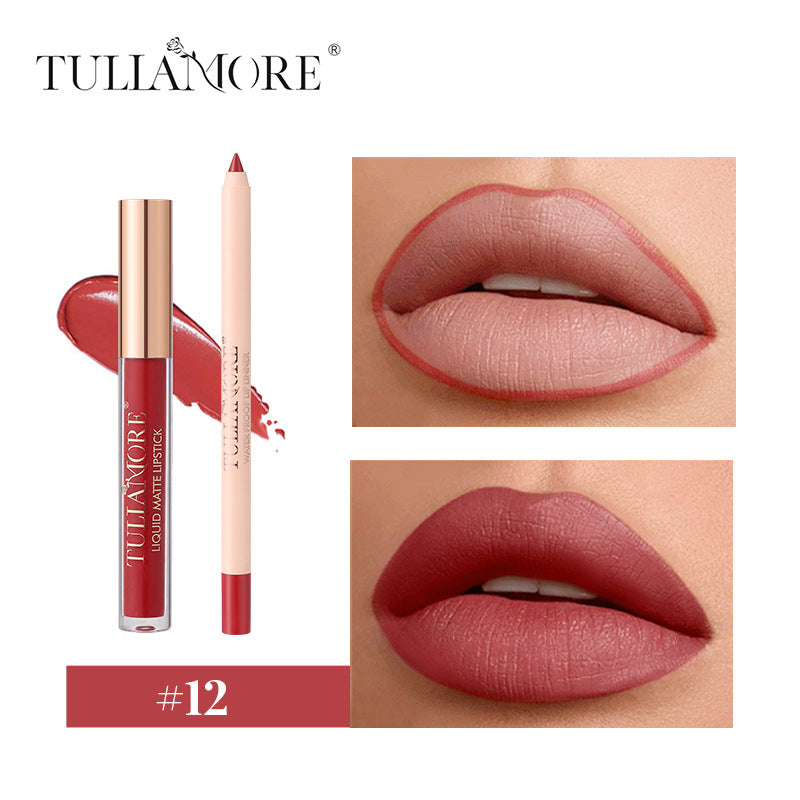 Elegant Matte Lip Set - Waterproof