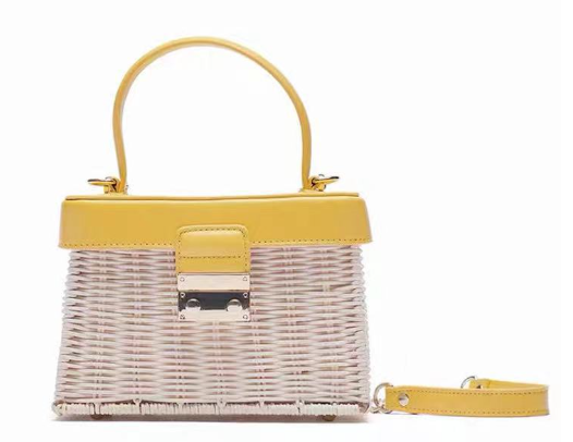 Artisanal Vintage Straw Totes