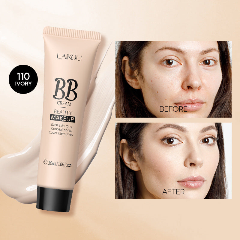 LAIKOU 9-Color BB Cream 30g for Hydration and Coverage