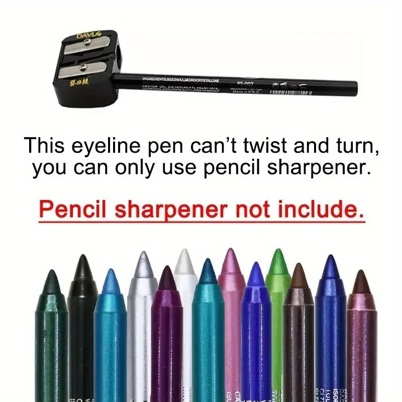 Vibrant Metallic Eye Art Set
