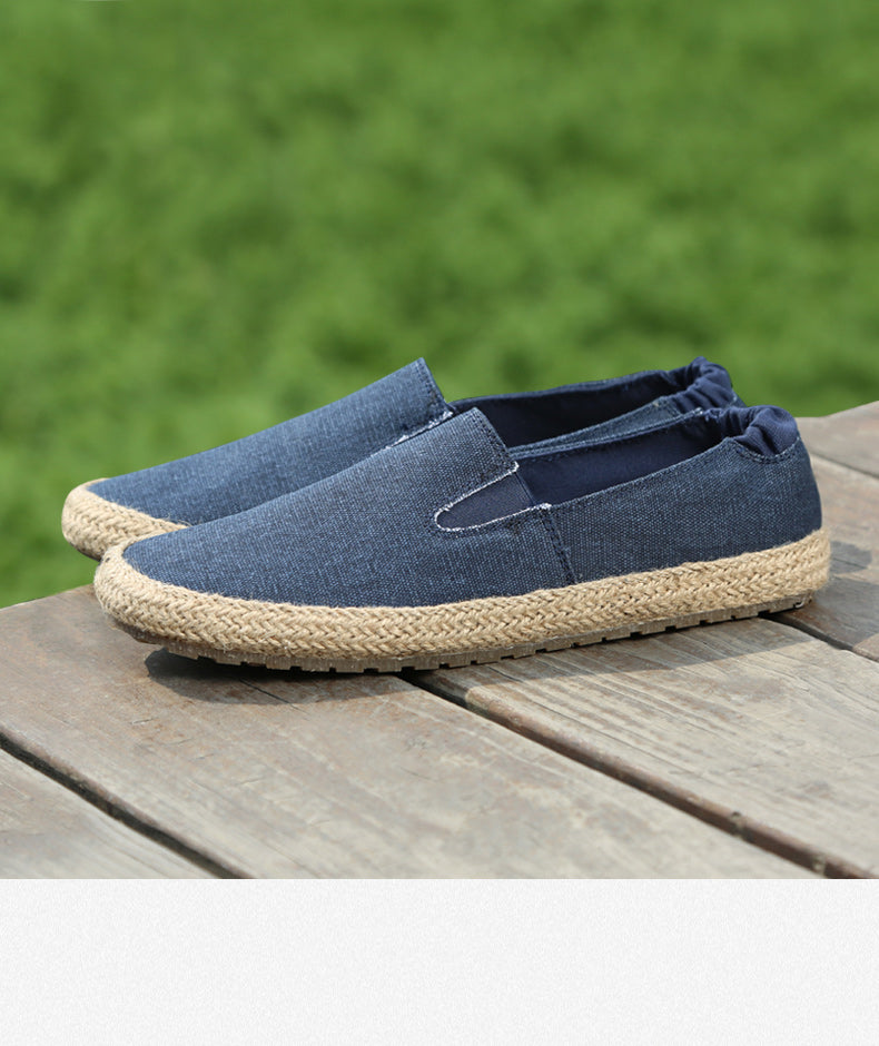 Oriental Fisherman Linen Loafers