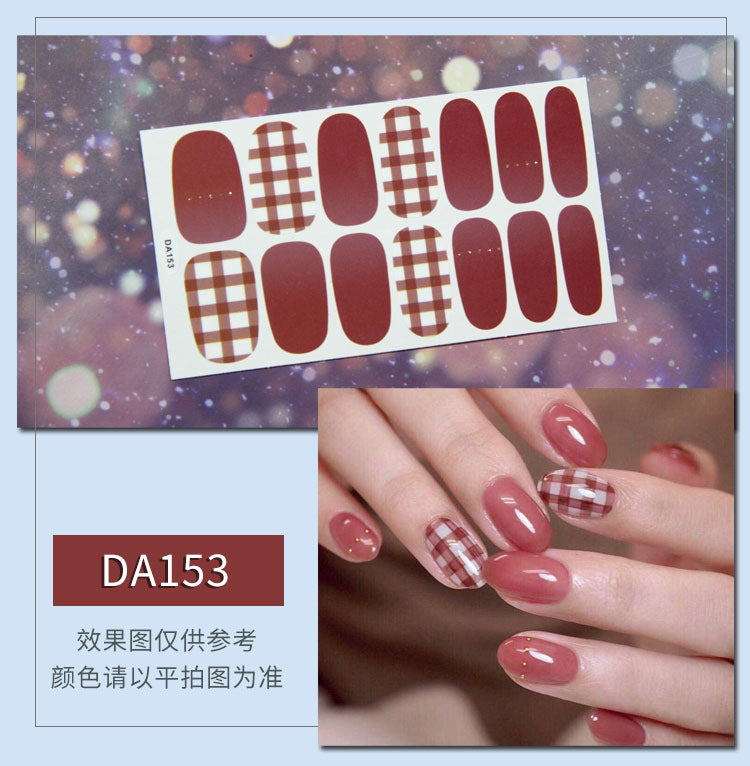 Elegant Leopard Nail Wraps