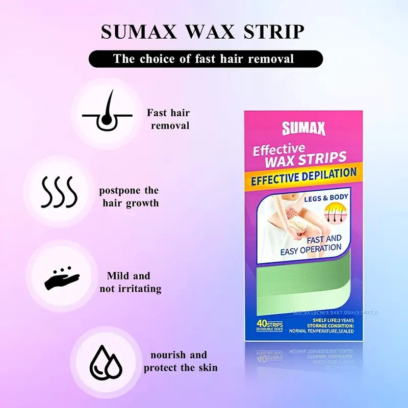 Elegant Smooth Wax Strips