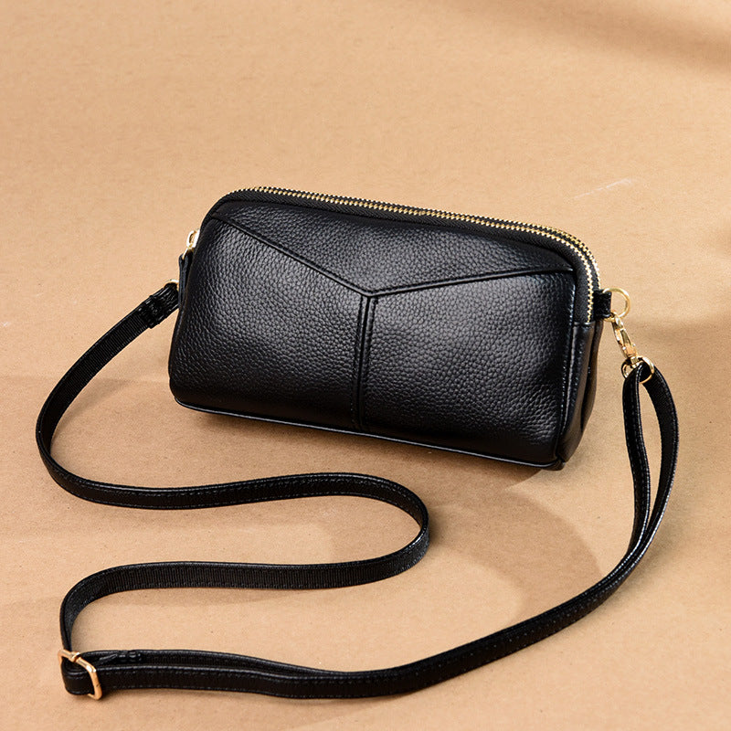 2024 New Women's Genuine Leather Shoulder Bag