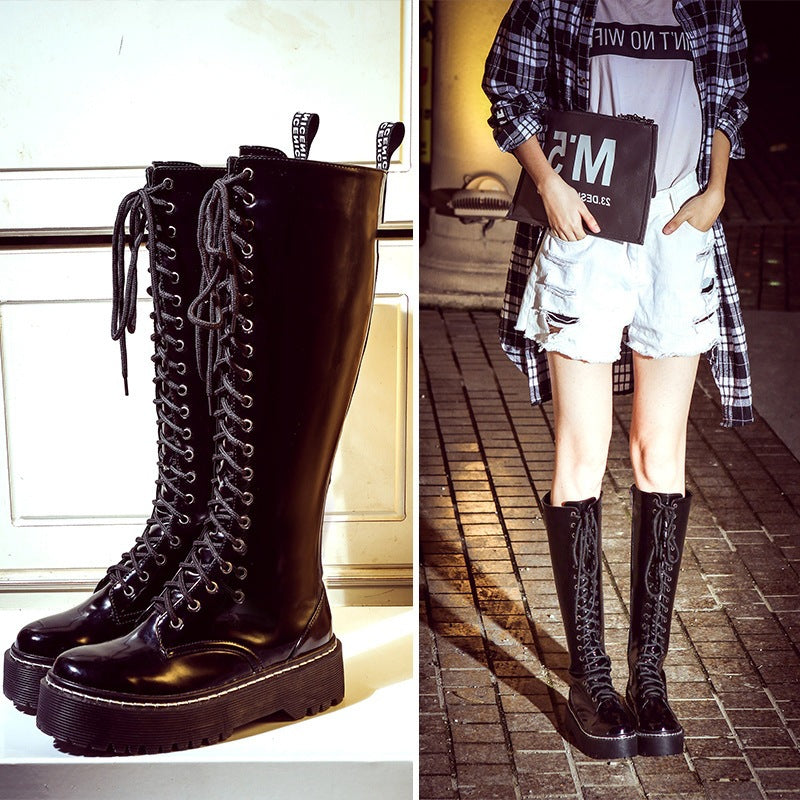 2019 Elegance Knee-High Martin Boots