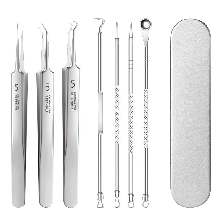 Professional Stainless Steel Acne Removal Set