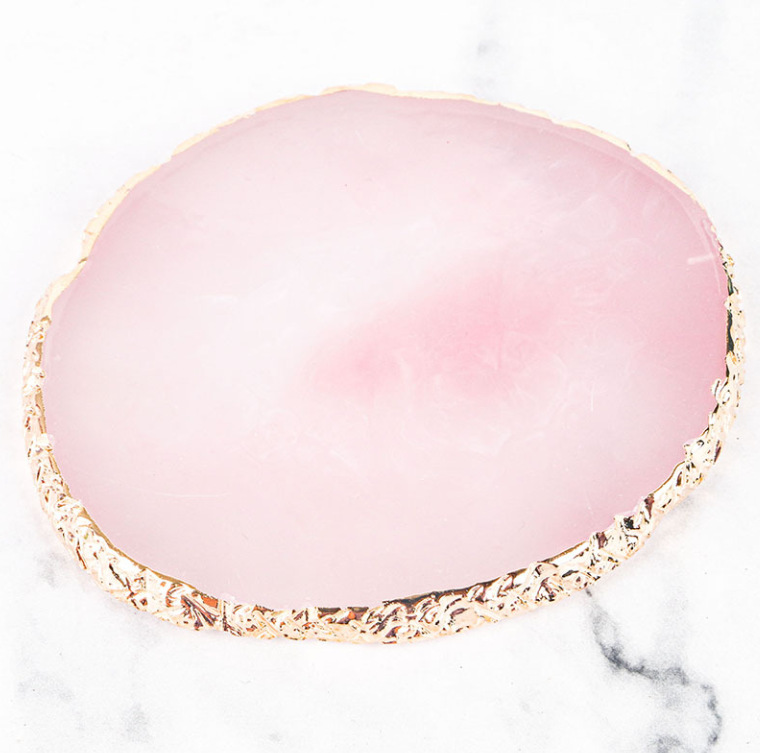 Elegant Agate Nail Art Display