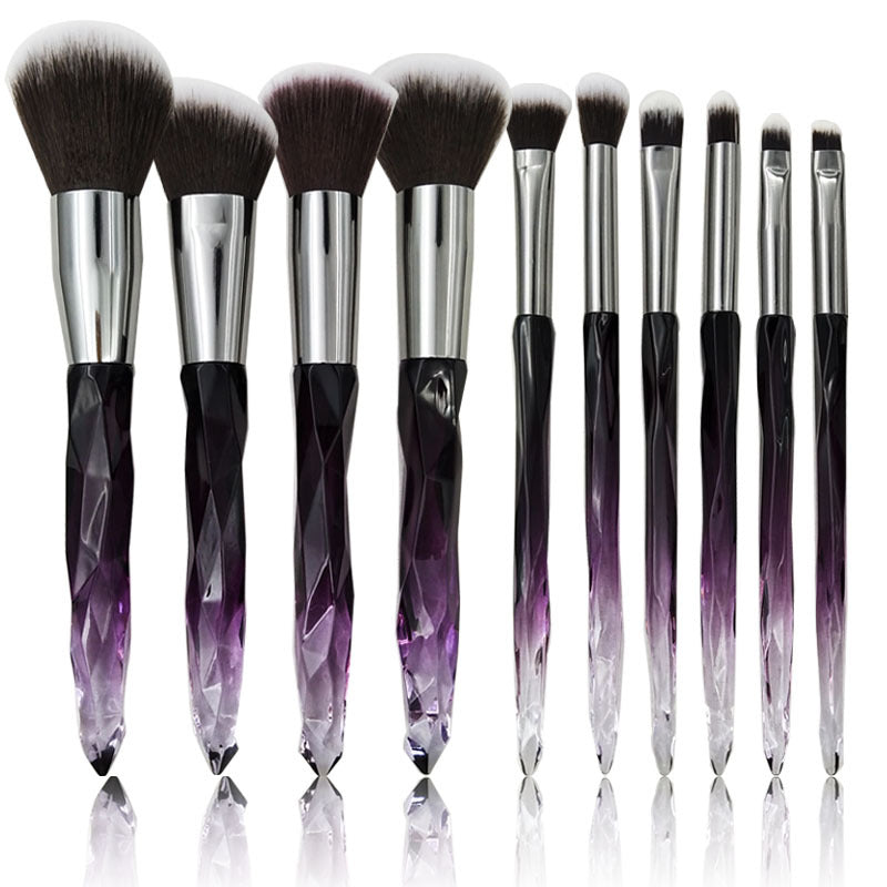Elegant Crystal Diamond Brush Collection