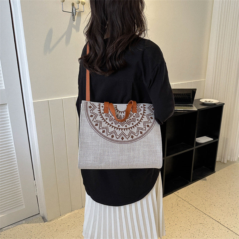 Elegant Japanese Canvas Tote