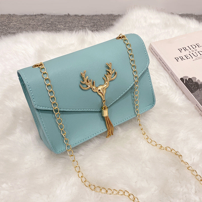 2023 Fashion Women's Small Tassel Shoulder Bag